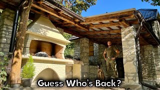 Rock Cabin מטבח חיצוני + חגיגת פקה מסורתית (מתחת לפעמון), פרק 30.