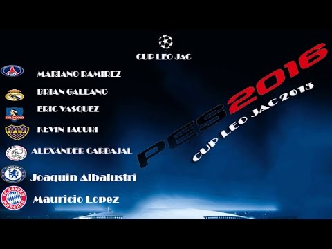 PES 2016|SORTEO Llaves de 4tos de Final