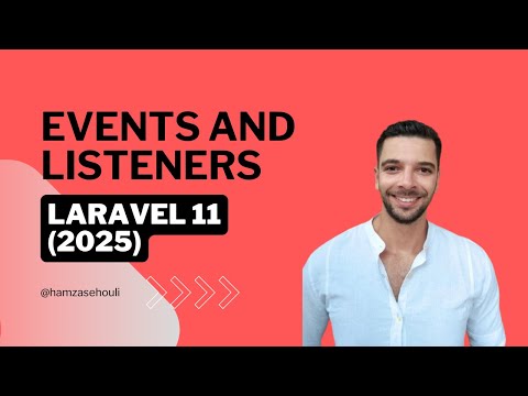 Event-driven programming in Laravel 11 using events and listeners [2025].