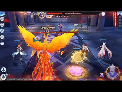 Saint Seiya Awakening KOTZ (Global) - Twelve Temple of Hades, Cancer Boss with Ikki DC (9.6m dmg)