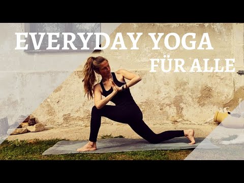 YOGA GANZKÖRPER FLOW FÜR JEDEN TAG | 40 Minuten Basic Yogastunde für alle