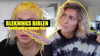 BLEKA HÅRET HEMMA - allt ni behöver veta för att lyckas!!!!