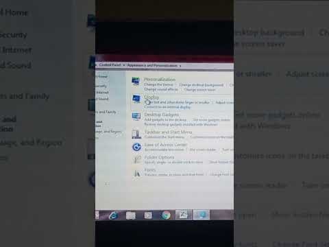 adjust brightness window 7 you can decrease & increas brightness.   #short #trending #100 #subscribe