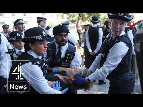 41 people arrested at protest supporting Palestine Action