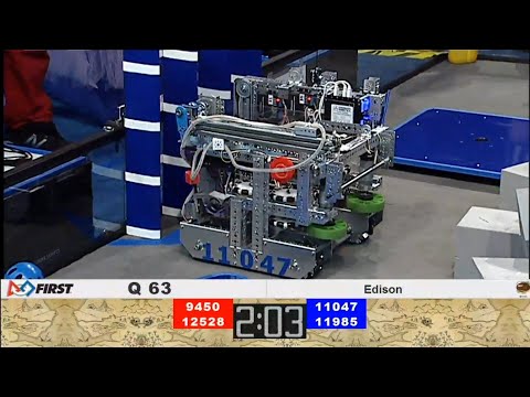 Q63 - 2018 FIRST World Championship Detroit FTC Relic Recovery | FTC Team 11047 Screw It !!