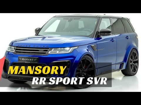 Mansory updates Range Rover Sport SVR tuning package
