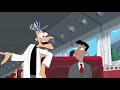 Doof Kicks Guy Off Train Phineas And Ferb