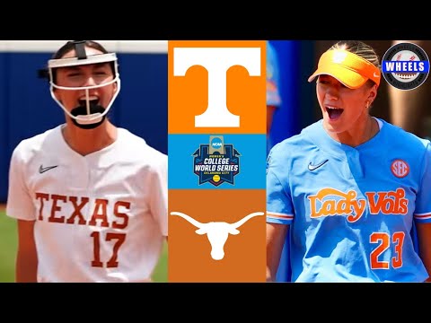 #7 Tennessee vs #6 Texas | WCWS Semifinal | 2025 College Softball Highlights