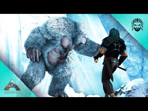Exploring A Frozen Fortress Filled With Yetis! - ARK Survival Evolved [Fjordur E22]