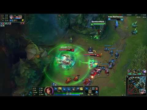 Ashe/Zyra vs Ziggs/Sona botlane