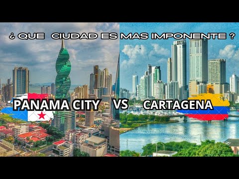 PANAMA CITY PANAMÁ 🇵🇦 VS CARTAGENA COLOMBIA 🇨🇴