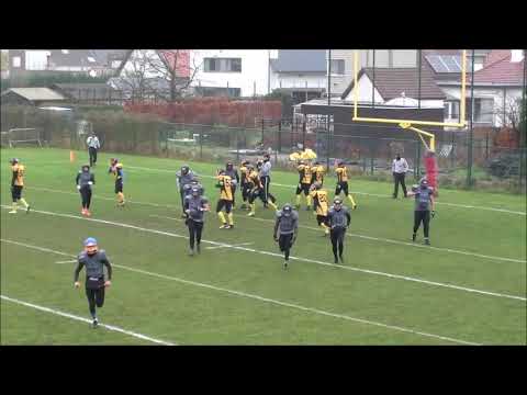 BAFL U19 Junior Bowl 2017 Brussels Football Academy vs Ostend Pirates