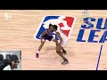 FlightReacts To AJ Dybantsa Vs Darryn Peterson FULL Highlights NBA Summer League 2026
