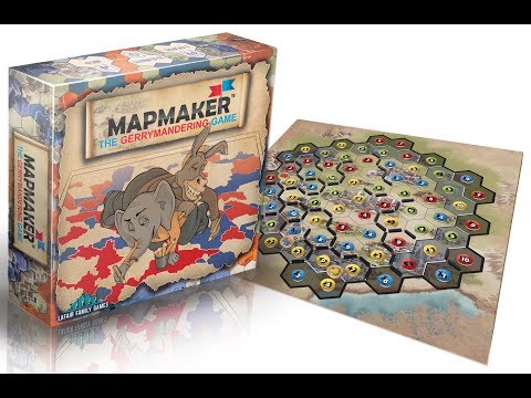 DGA Plays: Mapmaker: The Gerrymandering Game (Kickstarter Preview)
