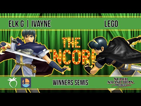 The Encore - Elk G | Ivayne (Marth) VS Lego (Marth) - SSBM - Winners Semis