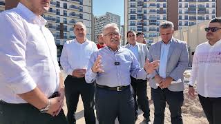 BAŞKAN BÜYÜKKILIÇ’TAN 4 MİLYAR TL’LİK SAHABİYE KENTSEL DÖNÜŞÜM PROJESİNE İNCELEME