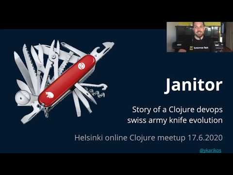 Janitor – Story of a Clojure devops swiss army knife evolution