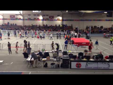 D1 MIAA state meet Boys 1 Mile unseeded heat Indoor track 2017