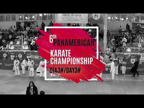 6to Campeonato Panamericano de Karate PKC | Buenos Aires, Argentina - 2018 | DÍA 3