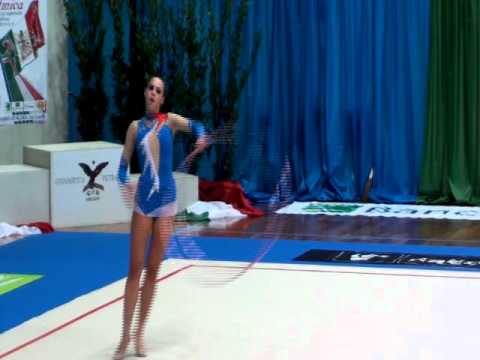 Marta Ungheria cerchio. - Terranuova - Campionato nazionale serie B 2011