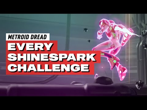 All the Speed Booster/Shinespark Puzzles and Challenges in Metroid Dread 💥