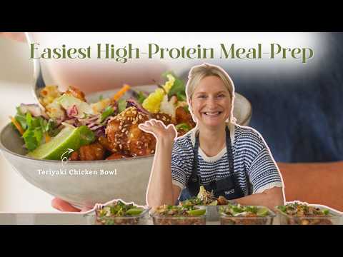 Teriyaki Chicken Meal Prep Bowls with Coconut Rice