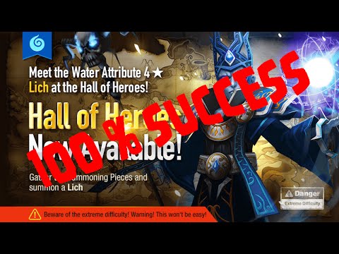 B3 HOH Water Lich - 100% success rate, super safe