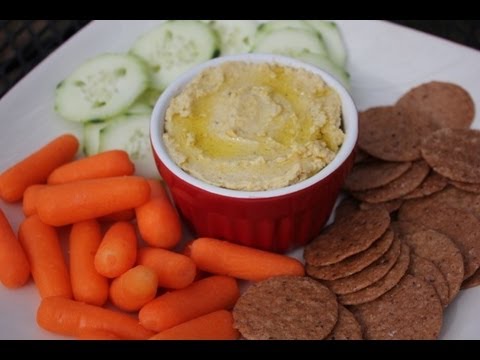 Roasted Garlic Hummus Recipe
