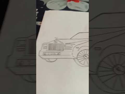 rolls Royce cars logo+car drawing🦁🏎️👑🎧