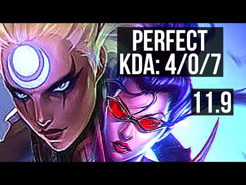DIANA & Pyke vs VAYNE & Yuumi (ADC) | 4/0/7, 1.1M mastery, 400+ games | NA Master | v11.9