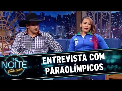 The Noite (22/06/16) - Entrevista com paraolímpicos