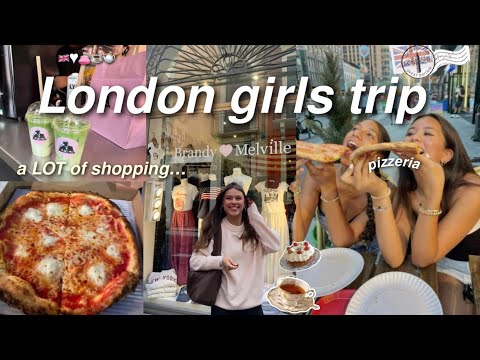 SHOP WITH ME IN LONDON!🇬🇧 *Girls city trip* Brandy Melville, skincare & makeup!