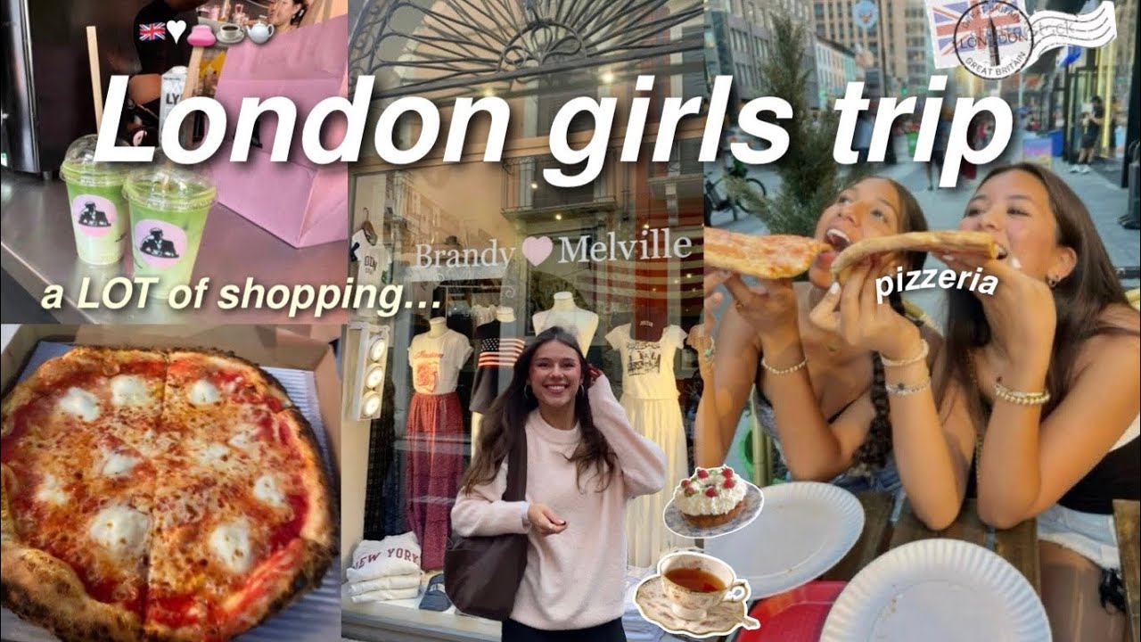 SHOP WITH ME IN LONDON!🇬🇧 *Girls city trip* Brandy Melville, skincare & makeup!