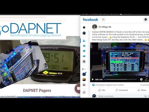 Learning -DAPNET - PAGER SYSTEM , DV MEGA HOTSPOT & PISTAR