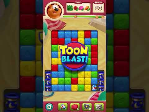 Toon Blast NEW LEVELS Gameplay 3071, 3072, 3073, 3074, 3075