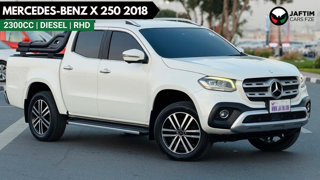 Mercedes-Benz X 250 d 2018 | DOUBLE CABIN | 2.3L DIESEL | AT | RHD | SPORTS BAR | DIGITAL AC | ELECTRIC SEATS | 306 VIEW C video