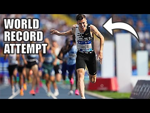 Jakob Ingebrigtsen's Historic World Record Attempt || 2000 Meters - Brussels Diamond League