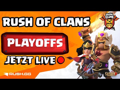 FINALE | Tribe Gaming vs QW Stephanie - Rush of Clans Playoffs | Clash of Clans LIVE