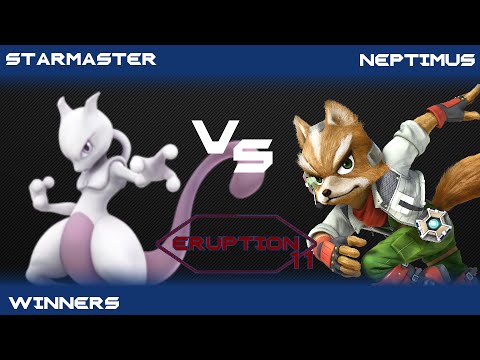 Eruption 11 Smash 4 - StarMaster(Mewtwo) vs Neptimus(Fox) - Winners