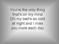 Lost without you-Delta Goodrem (Lyrics)