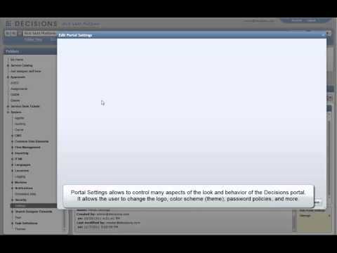 System Settings Overview