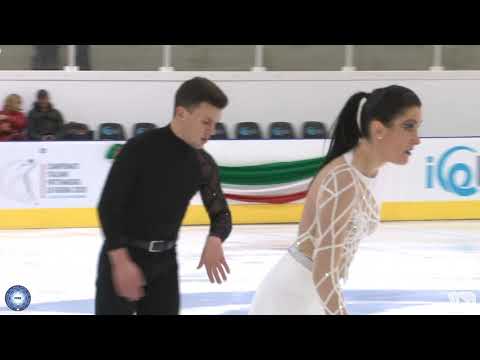 Camp. Ita. 2020: Charlene Edith Magali GUIGNARD - Marco FABBRI - Dance - Free Dance