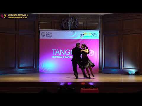 UK Tango Championship Finalists - Stage: Fernando Zalazar & Sara Ferreira