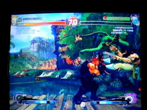 SSF4 AE Guile (Red_Snowman) Vs. Vega (Shinphoenix05)