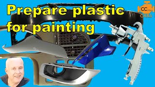 How to Prepare Plastic for Spray Paint for a Long Lasting Finish