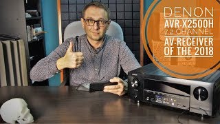 Denon AVR-X2500H Black - відео 2