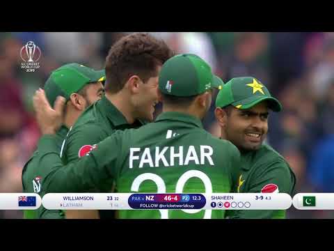 ICC Cricket World Cup 2019 New Zealand vs Pakistan Highlights