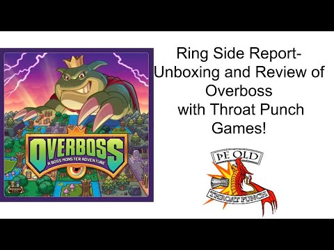 Ring Side Report-Board Game Review of Overboss