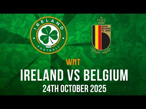 Republic of Ireland WNT vs Belgium - Play off Leg 1