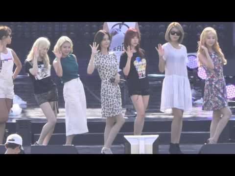 150814 dmz평화콘서트 SNSD Fancam
